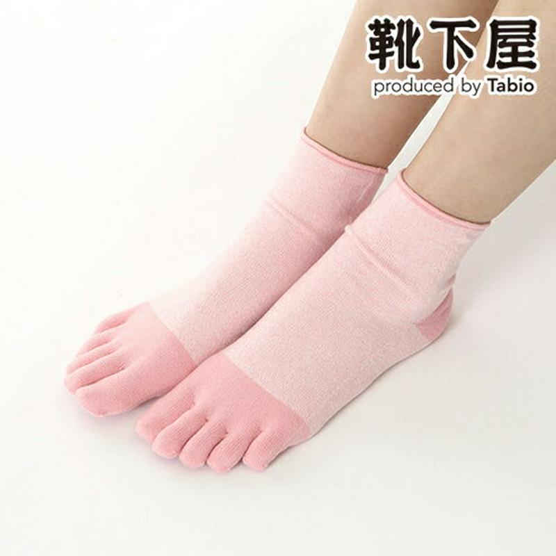 【全品送料無料★〜6/11 23:59迄】【あす楽】【TABIO LEG LABO】 ◆履き口ゆったり◆ふわふわオーガニックコットン5本指ソックス / 靴下屋 靴下 タビオ Tabio くつ下 レディース 五本指 日本製 2206ka