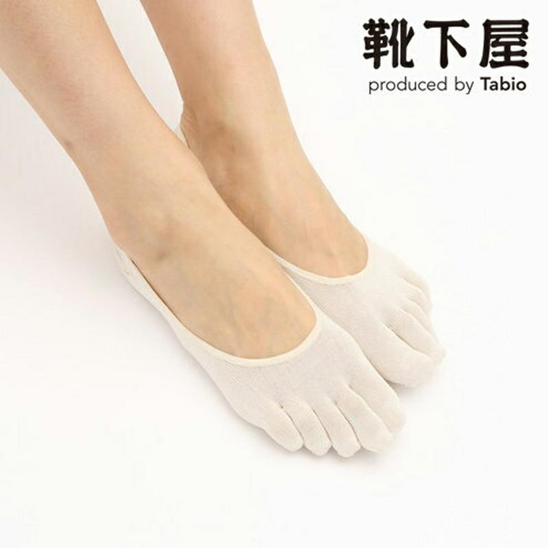 【あす楽】【TABIO LEG LABO】 しっとり絹の5本指カバーソックス24〜26cm【気持ちいいシルクの靴下】 / 靴下屋 靴下 タビオ くつ下 5本指 五本指 5本指靴下 五本指靴下 シルク 絹 カテキン 消臭 レディース 大きいサイズ Lサイズ 日本製