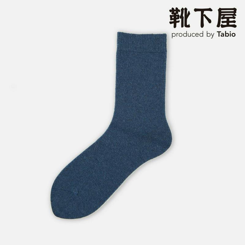 【全品送料無料～6/26 09:59迄】【あす楽】【公式 Tabio】 毛混 ウール混アンゴラ無地ソックス / 靴下屋 靴下 タビオ くつ下 レディース 黒 日本製