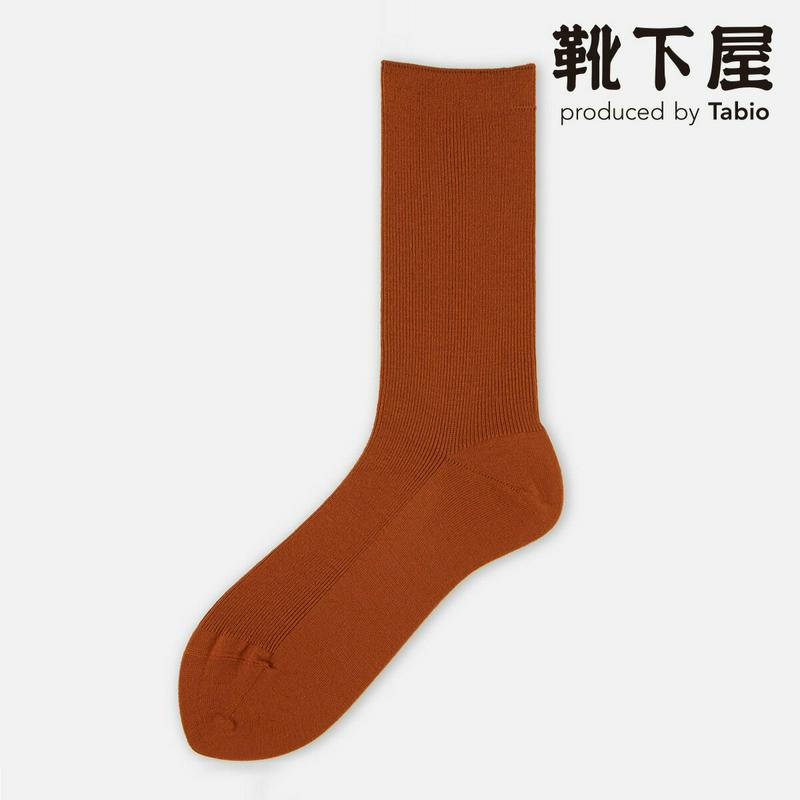 【あす楽】【公式 Tabio】 ウール 1×1 リブ クルーソックス / 靴下屋 靴下 タビオ くつ下 クルー レディース 黒 日本製