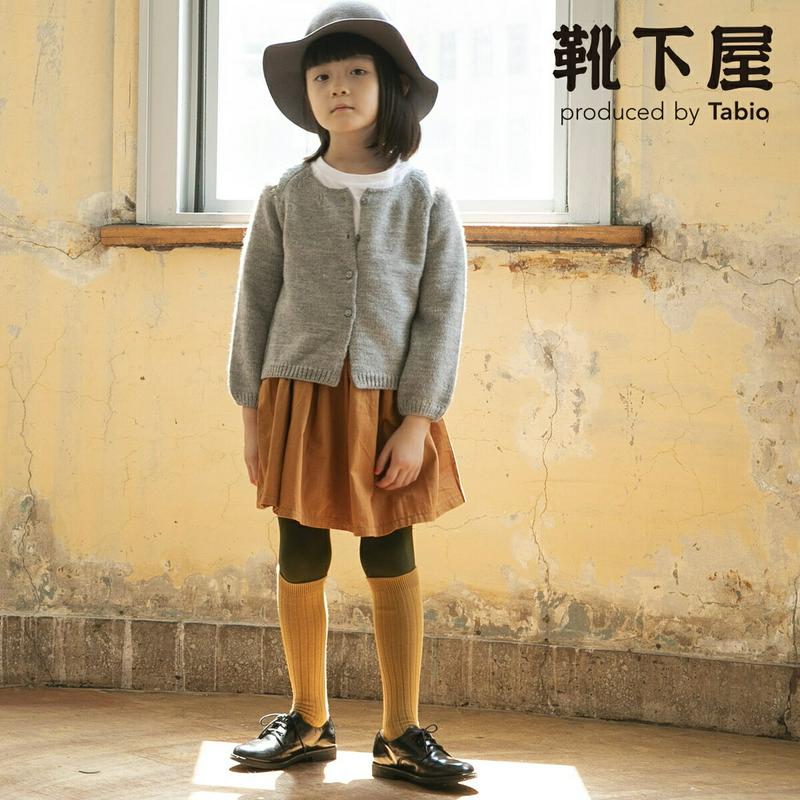 【あす楽】【靴下屋】 キッズ コットンリブハイソックス 19〜21cm / 靴下 タビオ Tabio くつ下 ハイ キッズ 子供 子供用靴下 日本製