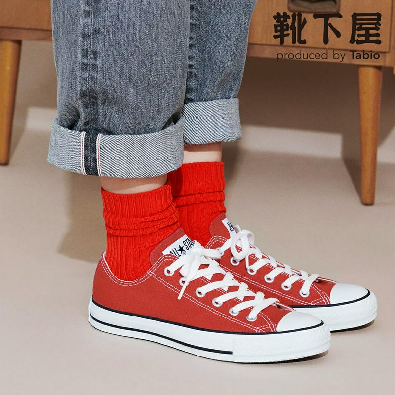 【全品送料無料★〜12/26 23:59迄】【あす楽】【靴下屋】 2x2 リブ ローゲージソックス / 靴下 タビオ Tabio くつ下 クルー レディース 日本製 2112ka