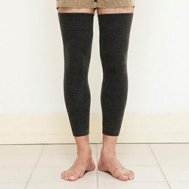 【あす楽】【Tabio MEN】 メンズ起毛素材ロングウォーマー / 靴下屋 靴下 タビオ Tabio くつ下 メンズ レッグウォーマー スポーツ フィットネス ランニング 防寒 日本製