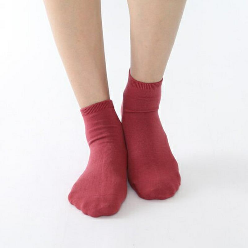 【あす楽】【靴下屋】 コットンブレンド無地ショートソックス24〜26cm / 靴下 タビオ Tabio くつ下 ショート レディース 日本製 2206ka