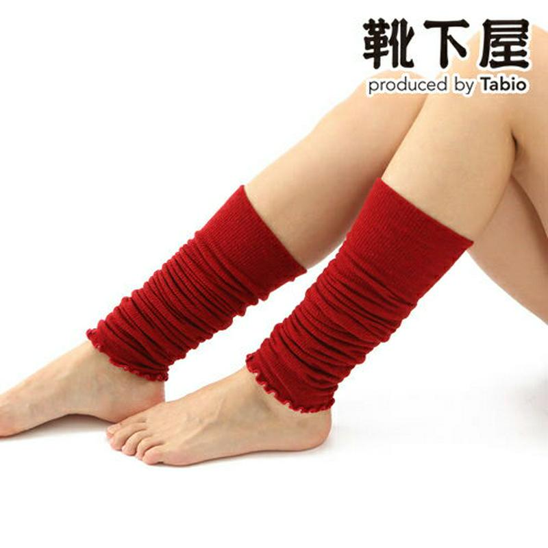 【あす楽】【TABIO LEG LABO】 シルクウール二重編みレッグウォーマー / 靴下屋 靴下 タビオ Tabio くつ下 