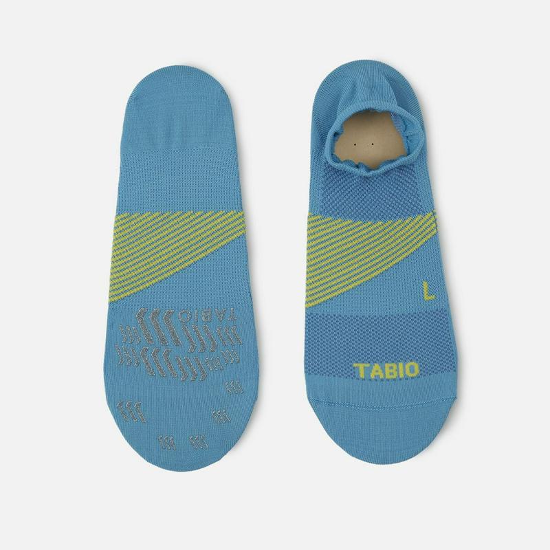 【あす楽】【TABIO SPORTS】 メンズ T&F ソックス 25〜27cm ターコイズブルー / 靴下屋 靴下 タビオ タビオスポーツ くつ下 ショート 陸上 レーシングソックス ランニングソックス メンズ 日本製 ¬¬