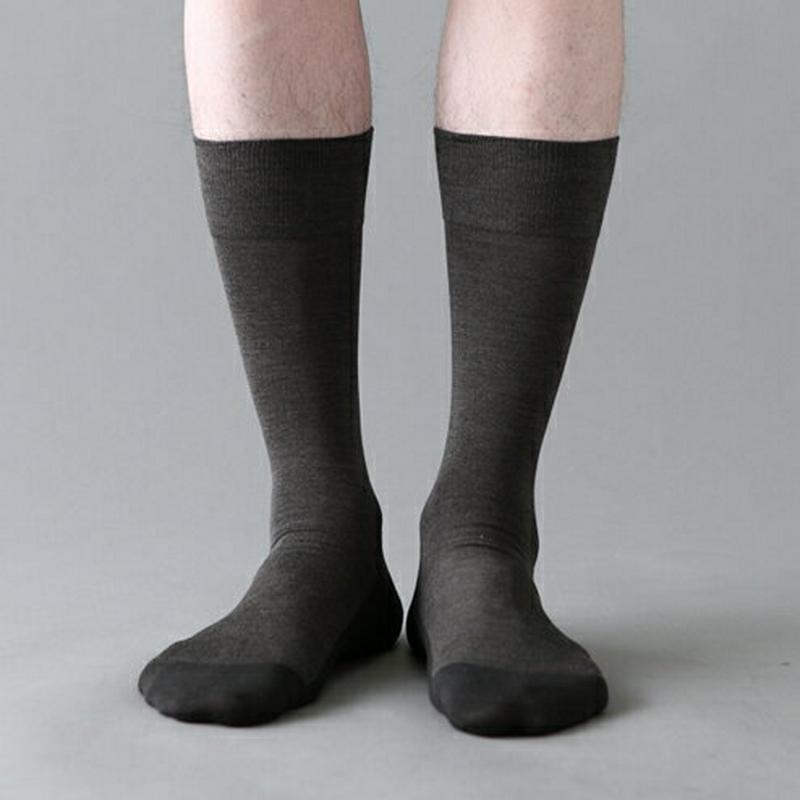 【全品送料無料★〜7/11 23:59迄】【あす楽】【Tabio MEN】 メンズ 絹×綿バンナービジネスソックス 27〜29cm ノウコン 紺　ネイビー / 靴下屋 靴下 タビオ Tabio くつ下 メンズ 日本製 ¬¬