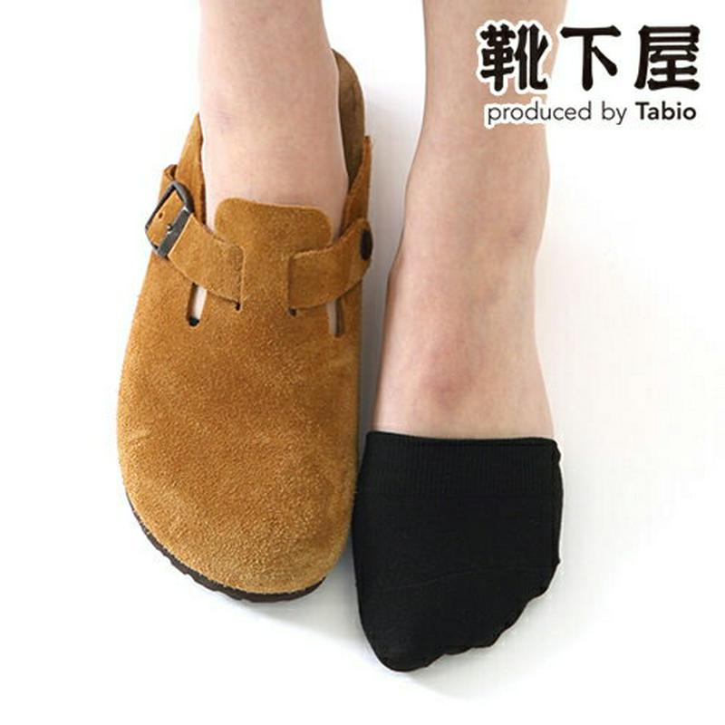【あす楽】【靴下屋】 デオドラントベタつま先カバーソックス / 靴下 タビオ Tabio くつ下 フットカバー 消臭靴下 レディース 日本製