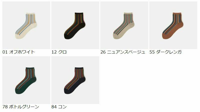 【あす楽】【靴下屋】 綿 エスニック マルチストライプ ショートソックス / 靴下 タビオ Tabio くつ下 ショート レディ