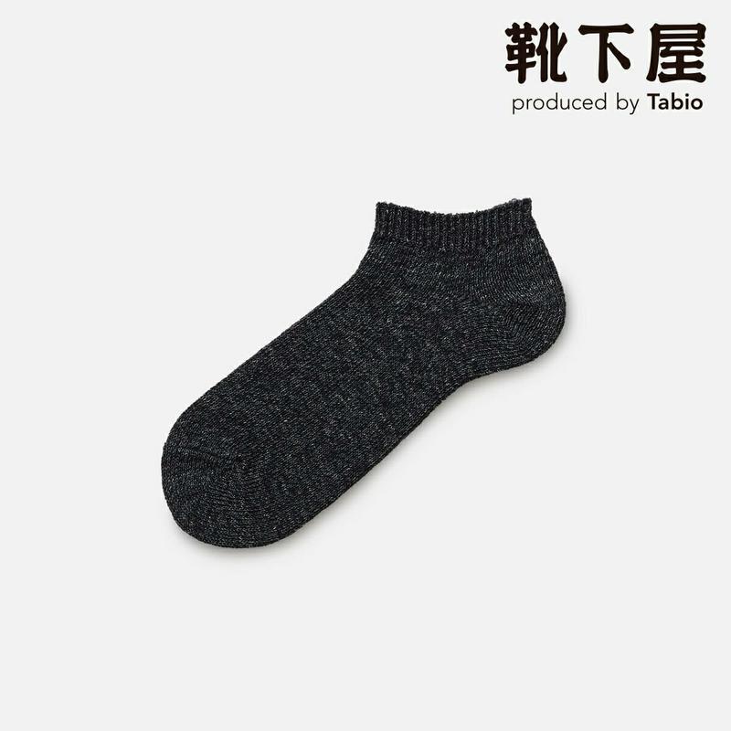 【あす楽】【Tabio MEN】 メンズ 麻x綿無地 スニーカーソックス / 靴下屋 靴下 タビオ Tabio くつ下 ショート メンズ 日本製