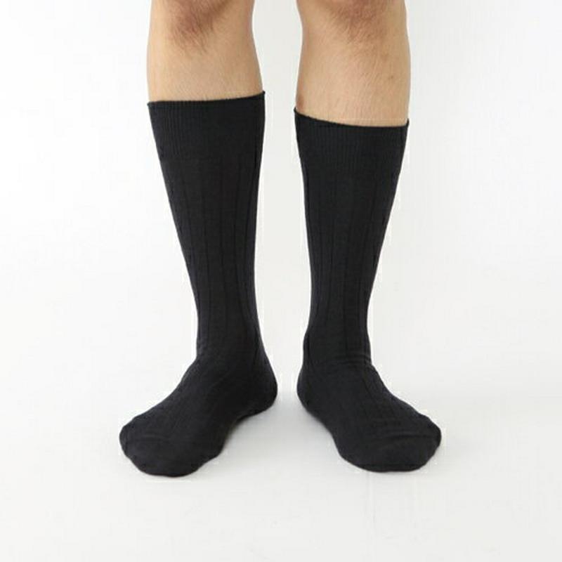 【全品送料無料★〜5/16 23:59迄】【あす楽】【Tabio MEN】 メンズ ウール9×2リブソックス / 靴下屋 靴下 タビオ くつ下 クルー メンズ 日本製