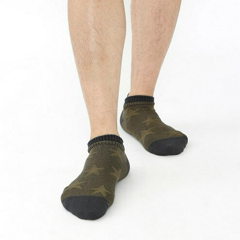 【あす楽】【Tabio MEN】 メンズ 星柄リンクススニーカー用ソックス27〜29cm / 靴下屋 靴下 タビオ くつ下 くるぶし メンズ スニーカー丈 カジュアル 大きいサイズ Lサイズ 日本製 父の日 2206mka