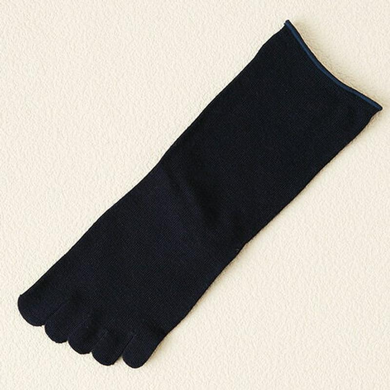 【あす楽】【TABIO LEG LABO】 重ね履き用発熱五本指ソックス インディゴブルー ブルー アオ 青 / 靴下屋 靴下 タビオ Tabio くつ下 レディース 日本製 冷えとり靴下 ¬