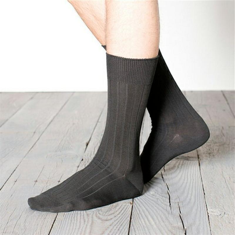 【あす楽】【Tabio MEN】 メンズ9×2つやリブビジネスソックス 23〜24cm ノウコン 紺　ネイビー / 靴下屋 靴下