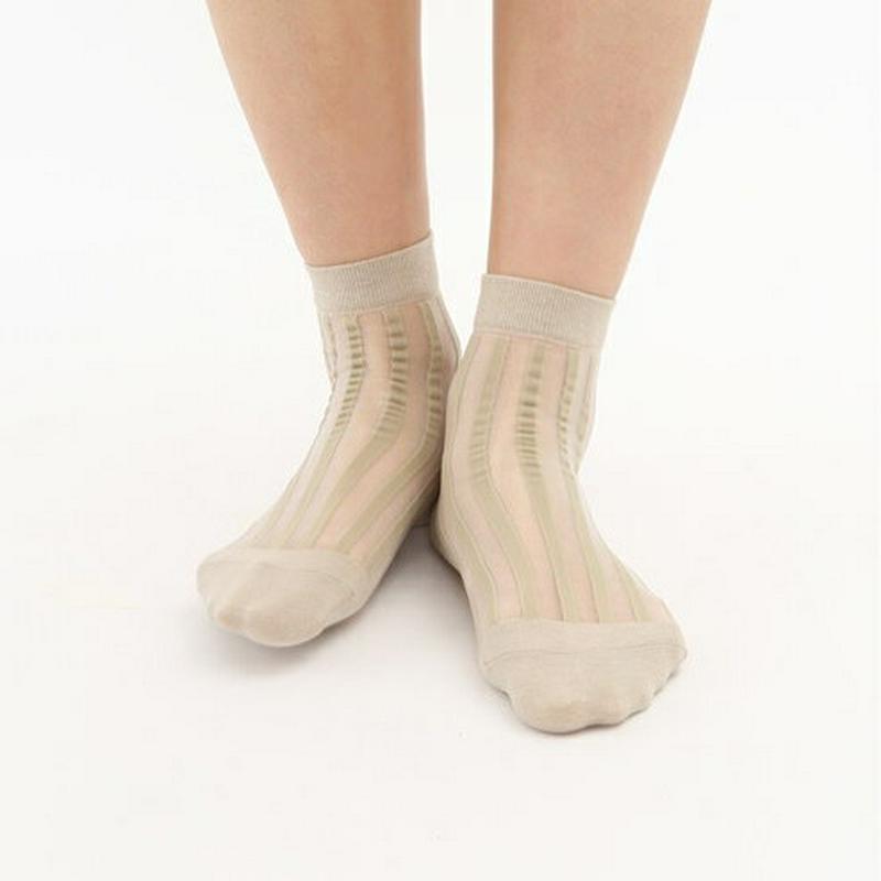 【全品送料無料★〜4/16 23:59迄】【あす楽】【Tabio】 NEWシデリアストライプショートソックス / 靴下屋 靴下 タビオ くつ下 ショート レディース 日本製