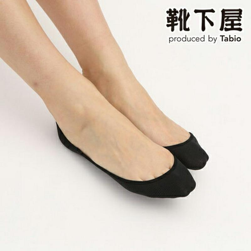 【あす楽】【Tabio】 クールマックスファブリック製ドライ無地カバーソックス / 靴下屋 靴下 タビオ くつ下 カバー フットカバー 消臭靴下 デオドラント レディース 日本製 2206ka
