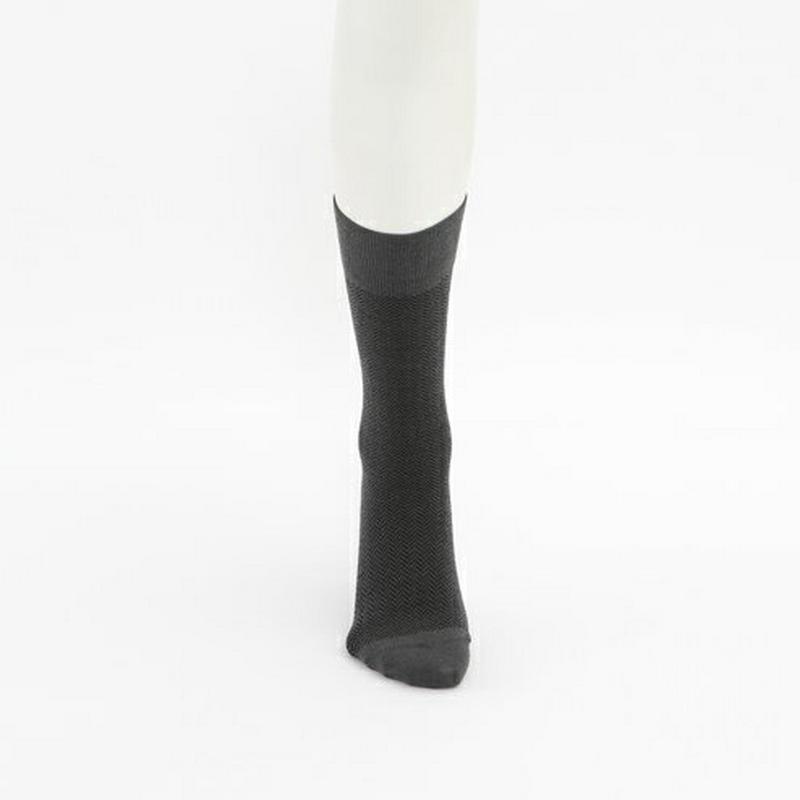 【あす楽】【Tabio MEN】 メンズ ウールヘリンボン柄ソックス / 靴下屋 靴下 タビオ くつ下 ビジネス クルー メンズ 日本製