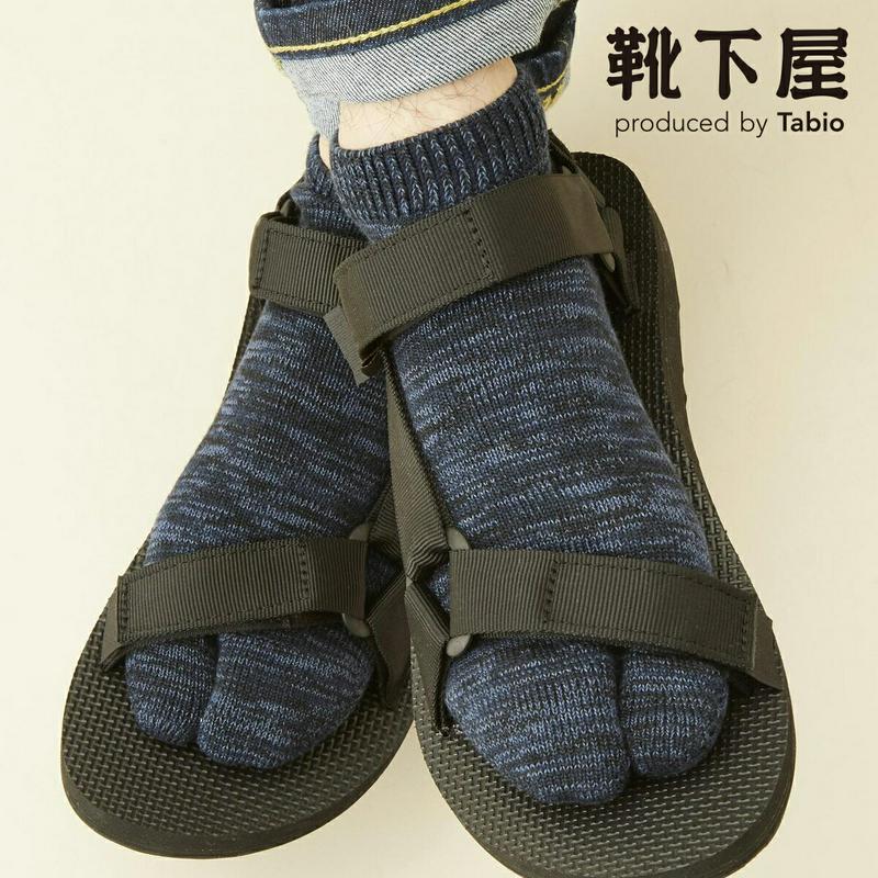 【あす楽】【Tabio MEN】 メンズ 無地 足袋スニーカー用ソックス / 靴下屋 靴下 タビオ くつ下 ショート 足袋 たび