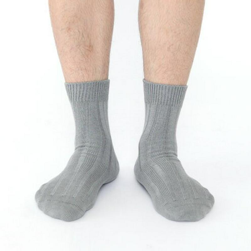 【あす楽】【Tabio MEN】 メンズ 太リブショートソックス27〜29cm / 靴下屋 靴下 タビオ くつ下 メンズ リブソ