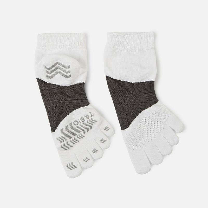 【あす楽】【TABIO SPORTS】 レーシングラン 五本指ソックス 27.0〜29.0cm サラシ / 靴下屋 靴下 タビオ タビオスポーツ Tabio くつ下 ショート 5本指 五本指 5本指靴下 五本指靴下 5本指ソックス メンズ ランニング マラソン 大きいサイズ L 日本製 ¬¬