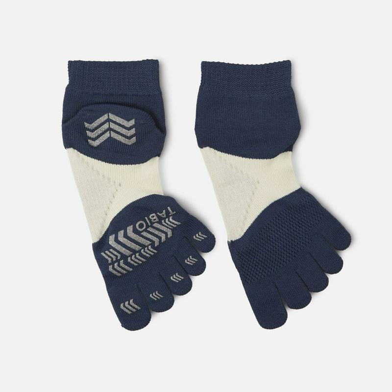 【あす楽】【TABIO SPORTS】 レーシングラン 五本指ソックス 25.0〜27.0cm インディゴブルー / 靴下屋 靴下 タビオ タビオスポーツ Tabio くつ下 ショート 5本指 五本指 5本指靴下 五本指靴下 5本指ソックス メンズ ランニング マラソン 日本製 ¬¬