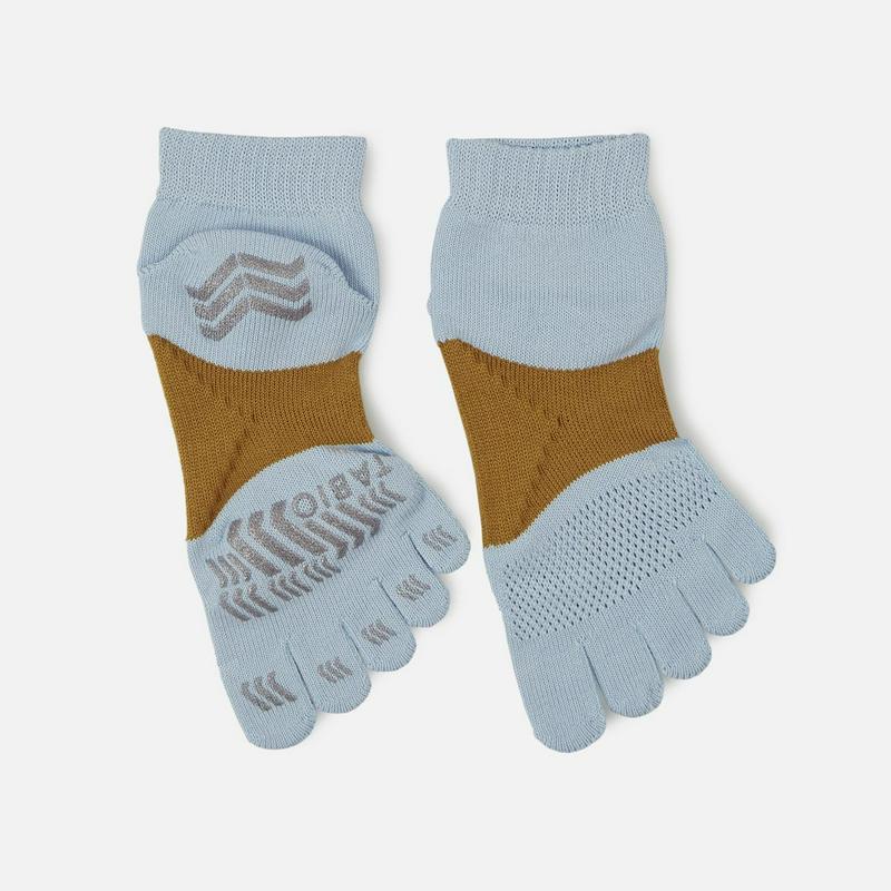 【あす楽】【TABIO SPORTS】 レーシングラン 五本指ソックス 21.0〜23.0cm サックス / 靴下屋 靴下 タビオ タビオスポーツ Tabio くつ下 ショート 5本指 五本指 5本指靴下 五本指靴下 レディース ランニング マラソン 小さいサイズ S 日本製 ¬¬