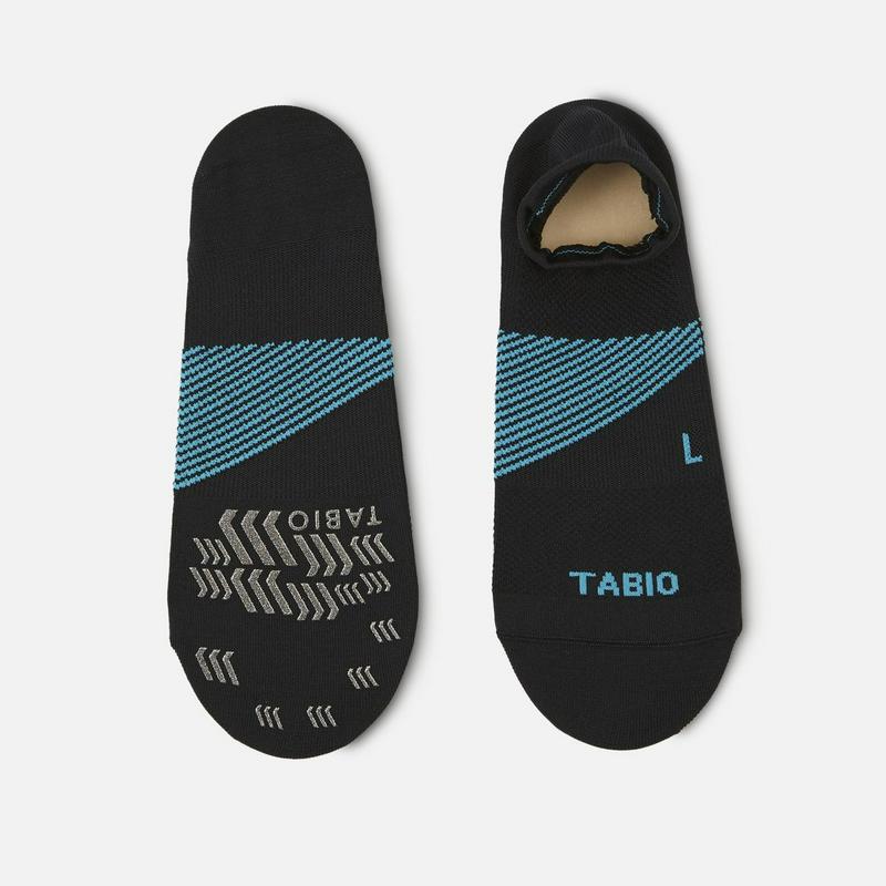 【あす楽】【TABIO SPORTS】 メンズ T&F ソックス 25〜27cm ブラック×ターコイズ / 靴下屋 靴下 タビオ タビオスポーツ くつ下 ショート 陸上 レーシングソックス ランニングソックス メンズ 日本製 ¬¬