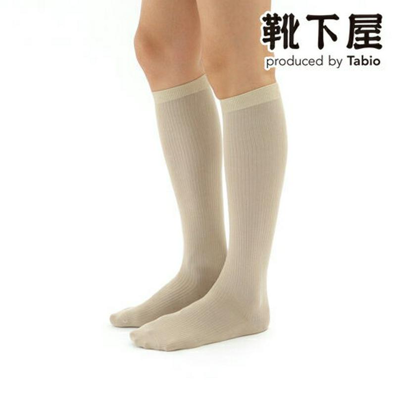 【あす楽】【靴下屋】 3×1リブハイソックス / 靴下 タビオ Tabio くつ下 ハイ レディース 日本製
