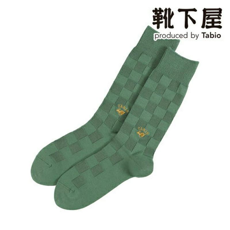 【あす楽】【Tabio MEN】 メンズ ウサギ刺繍ソックス / 靴下屋 靴下 タビオ Tabio くつ下 クルー メンズ 日本製 父の日 2206mka