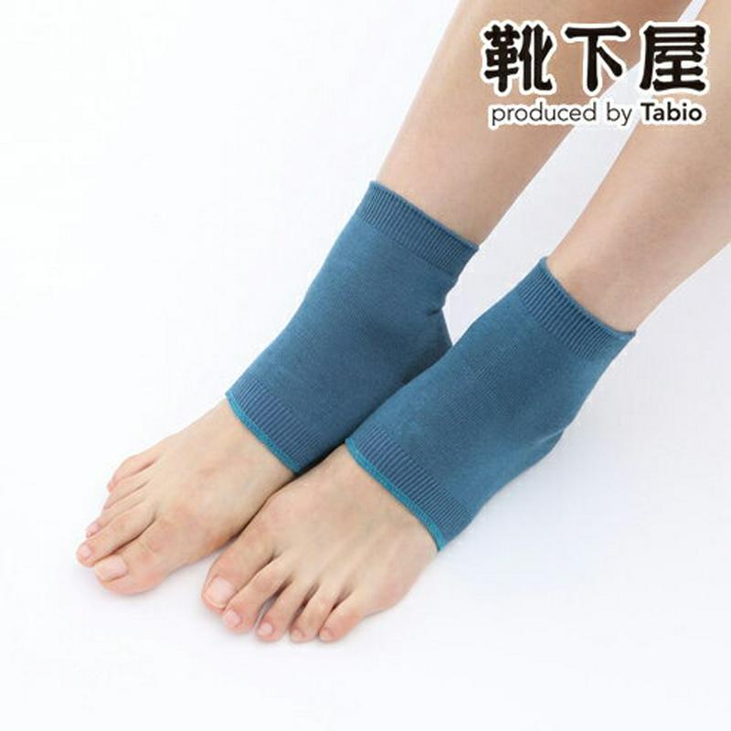 【全品送料無料～6/26 09:59迄】【あす楽】【公式 Tabio】 無地 かかと ロング カバーソックス / 靴下屋 靴下 タビオ くつ下 レディース かかと かかとソックス かかとケア かかと靴下 冷え対策 冷えとり 冷房対策 足元 サンダルソックス サンダル用靴下 夏 黒 日本製