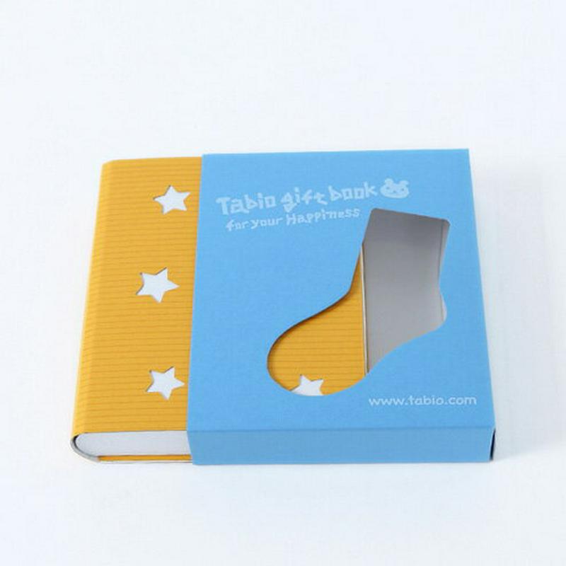 【全品送料無料★〜5/16 9:59迄】【あす楽】【靴下屋】キッズ GiftBook ラッピングBOX 男の子用 / Tabio ソックス 靴下 ギフト ラッピング 包装 プレゼント 出産祝い