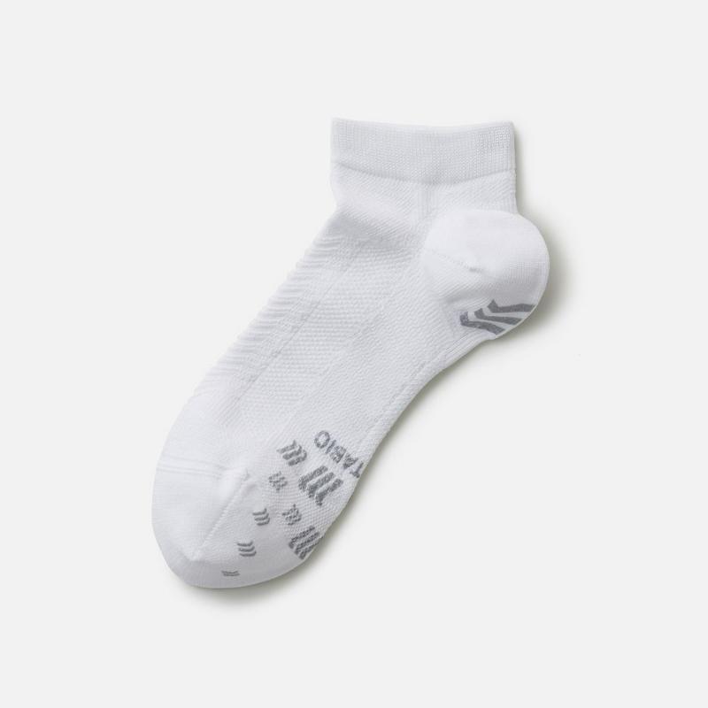 【あす楽】【TABIO SPORTS】 レーシングラン 27〜29cm サラシ / 靴下屋 靴下 タビオ タビオスポーツ Tabio くつ下 ショート メンズ 大きいサイズ L 日本製 ¬¬
