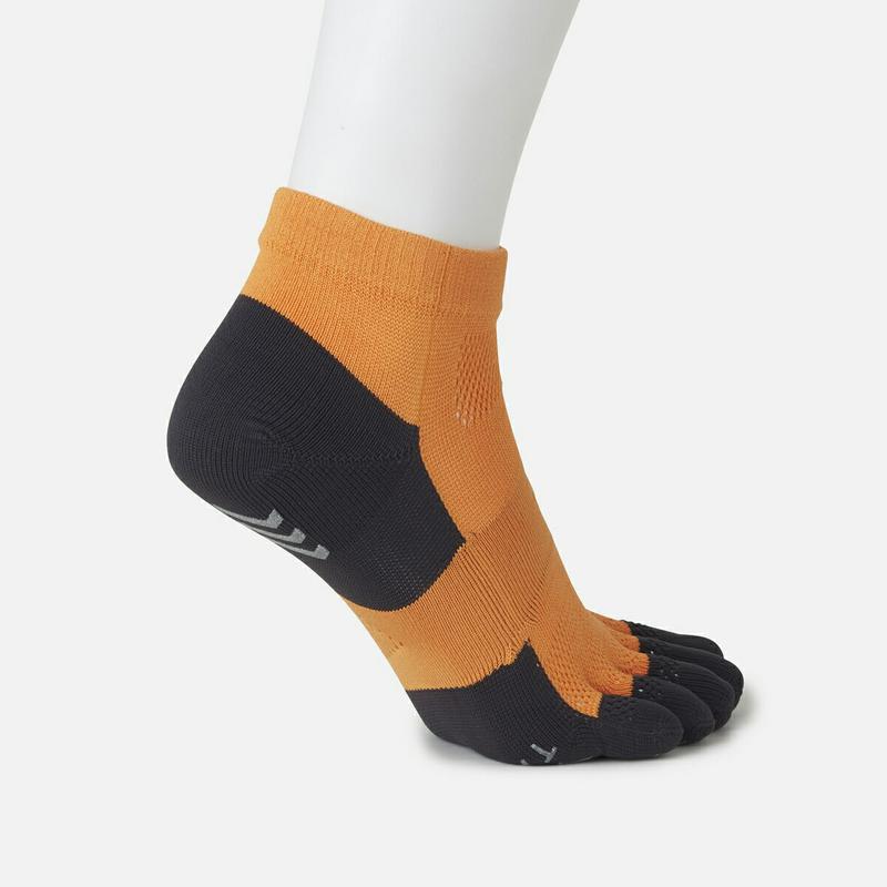 【あす楽】【TABIO SPORTS】 レーシングラン プロ 五本指ソックス 25.0〜27.0cm ダークレッド / 靴下屋 靴下 タビオ タビオスポーツ Tabio くつ下 ショート 5本指 五本指 5本指靴下 五本指靴下 5本指ソックス メンズ 日本製 ¬¬