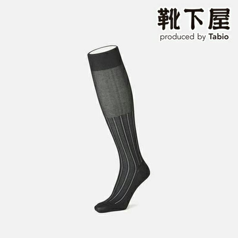 【全品送料無料★～12/26 09:59迄】【あす楽】【公式 Tabio MEN】 メンズ リンクスボス 礼式用 ストライプ柄 ロングホーズ 27.0～28.0cm / 靴下屋 靴下 タビオメン タビオ Tabio くつ下 ハイソックス フォーマル 紳士 大きいサイズ L 日本製 2312de