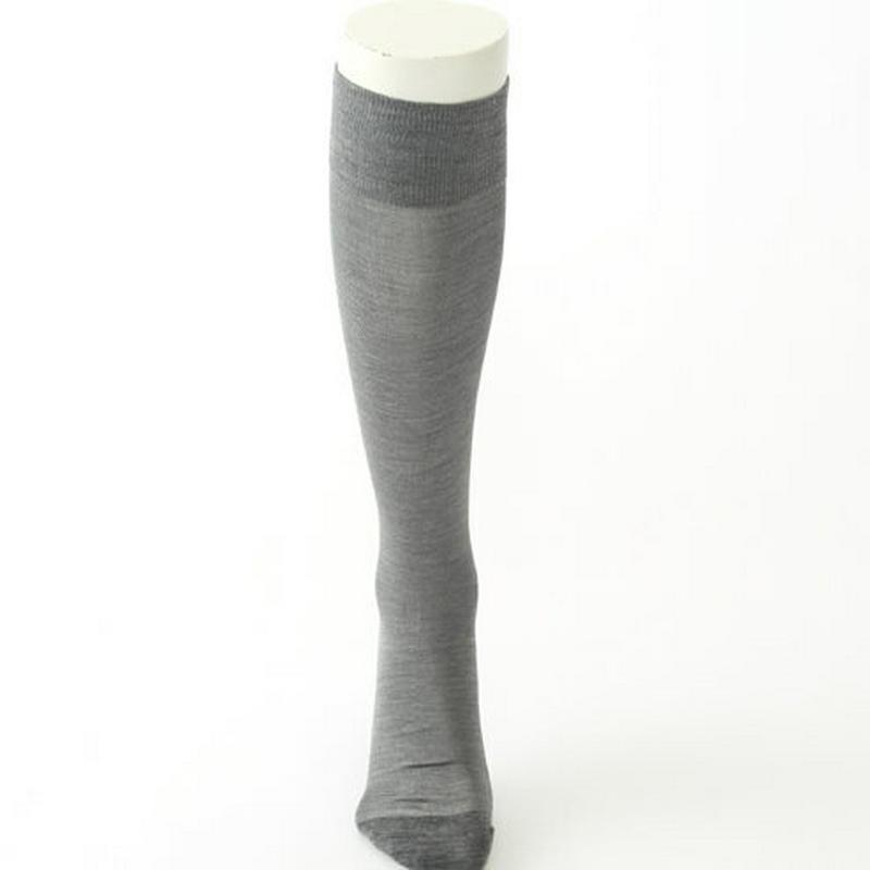 【全品送料無料★～12/26 09:59迄】【あす楽】【公式 Tabio MEN】 メンズ 絹×WOOL バンナー ロングホーズ 27～28cm / 靴下屋 靴下 タビオメン タビオ くつ下 ハイソックス ビジネス ウール 毛混 シルク 紳士 大きいサイズ Lサイズ 日本製 2312de