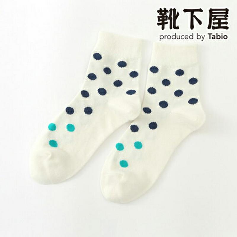 【全品送料無料★〜12/26 23:59迄】【あす楽】【Tabio MEN】 メンズ クレイジードットショートソックス / 靴下屋 靴下 タビオ くつ下 メンズ 日本製 2012ka