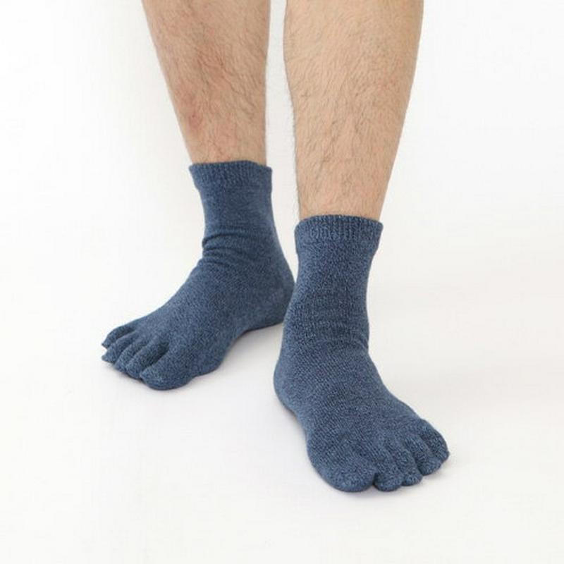 【あす楽】【Tabio MEN】 メンズ ◆履き口ゆったり◆5本指ショートソックス / 靴下屋 靴下 タビオ Tabio くつ下