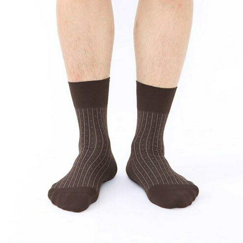 【あす楽】【Tabio MEN】 メンズ 強撚ストライプピンドットショートソックス / 靴下屋 靴下 タビオ くつ下 メンズ 日本製 父の日 ギフト