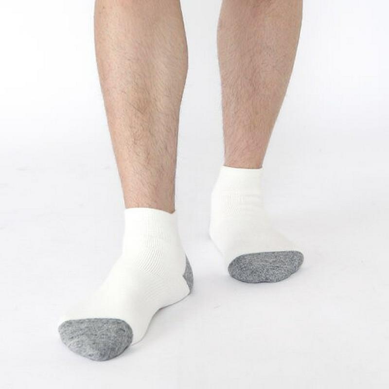 【あす楽】50%OFF【Tabio MEN】 メンズ パイルショートソックス / 靴下屋 靴下 タビオ くつ下 メンズ 日本製 2101sl
