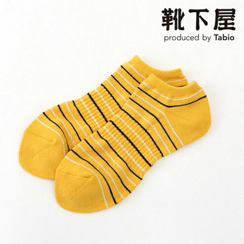 【あす楽】【Tabio MEN】メンズパイルピンボーダースニーカー用ソックス / 靴下屋 靴下 タビオ くつ下 ソックス カジュ