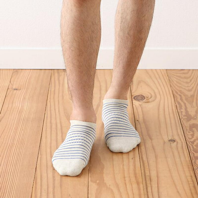 【あす楽】【Tabio MEN】メンズパイルピンボーダースニーカー用ソックス / 靴下屋 靴下 タビオ くつ下 ソックス カジュ