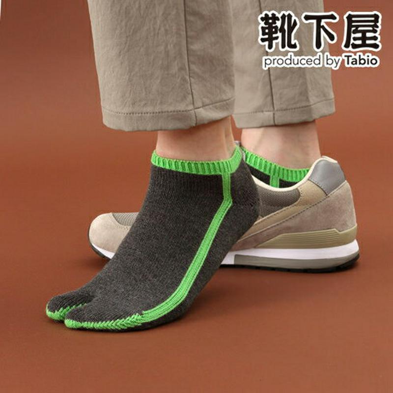 【あす楽】【Tabio MEN】 メンズ 足袋サイドラインスニーカー用ソックス / 靴下屋 靴下 タビオ くつ下 スニーカー 足