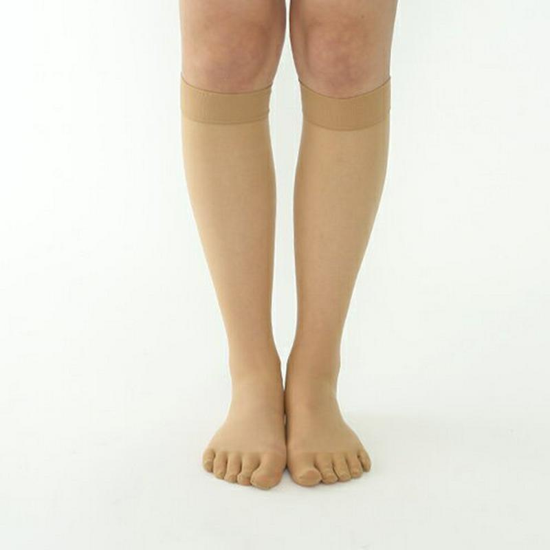 【あす楽】【TABIO LEG LABO】 着圧5本指ハイソックスストッキング / 靴下屋 靴下 タビオ Tabio くつ下 レディース 日本製