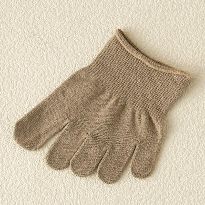 【あす楽】【TABIO LEG LABO】 つま先五本指消臭タイプ24〜26cm ダルベージュ / 靴下屋 靴下 タビオ Tabio くつ下 レディース 日本製 ¬¬