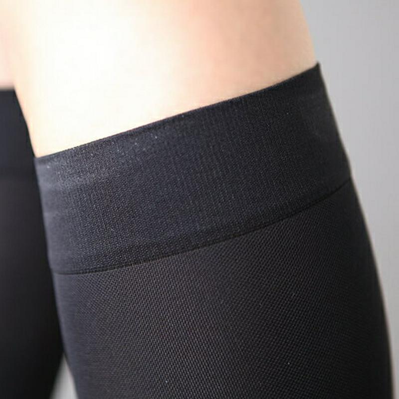 【あす楽】【TABIO LEG LABO】 着圧厚手無地ハイソックス クロ 黒 ブラック / 靴下屋 靴下 タビオ Tabio 
