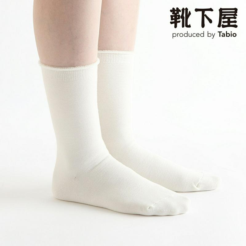 【あす楽】【TABIO LEG LABO】 コットン&ウール 三層 パイルソックス / 靴下屋 靴下 タビオ くつ下 クルー レディース 日本製