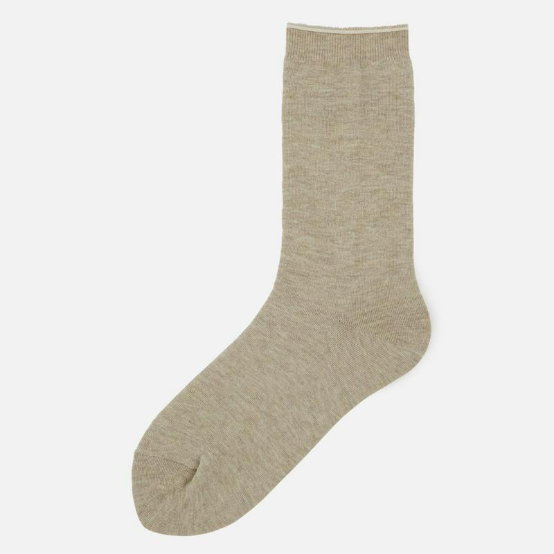【あす楽】【TABIO LEG LABO】 コットン&ウール 三層 パイルソックス / 靴下屋 靴下 タビオ くつ下 クルー レディース 日本製