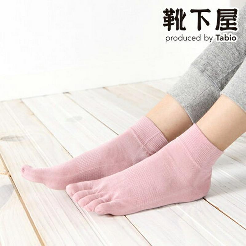 【あす楽】【TABIO LEG LABO】 ◆綿100%◆ゴム長五本指ショートソックス25〜26cm【高級綿の靴下】 / 靴下屋 靴下 タビオ くつ下 5本指 五本指ソックス 五本指靴下 5本指ソックス 5本指靴下 レディース 日本製 2206ka
