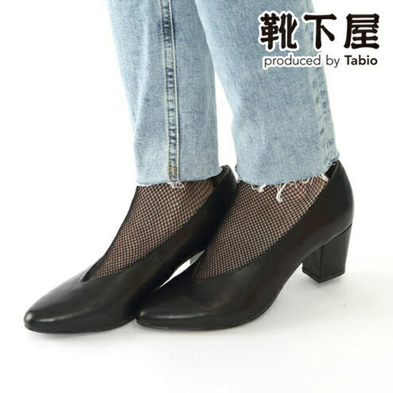 【あす楽】【Tabio】 フィッシュネット ハイソックス / 靴下屋 靴下 タビオ くつ下 レディース 網ソックス 網タイツ 網