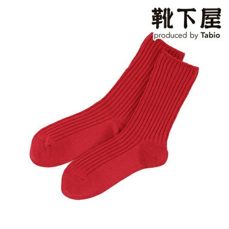 【あす楽】【Tabio】 2×2リブシルケットクルーソックス / 靴下屋 靴下 タビオ くつ下 クルー レディース 日本製 2106ka